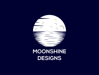 Moonshine Designs logo design by vuunex