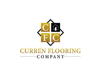 Curren Flooring Company logo design by luckyprasetyo