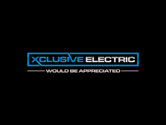 Xclusive Electric logo design by luckyprasetyo