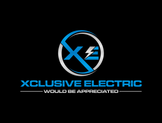 Xclusive Electric logo design by luckyprasetyo