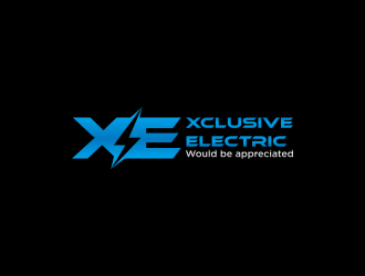 Xclusive Electric logo design by luckyprasetyo