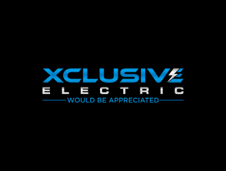 Xclusive Electric logo design by luckyprasetyo