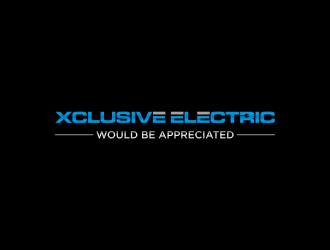 Xclusive Electric logo design by luckyprasetyo