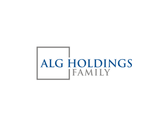 ALG Holdings Family  logo design by muda_belia