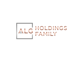 ALG Holdings Family  logo design by alby