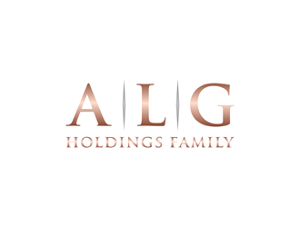 ALG Holdings Family  logo design by alby