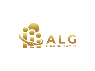 ALG Holdings Family  logo design by InitialD