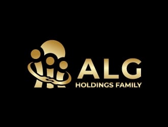 ALG Holdings Family  logo design by MonkDesign