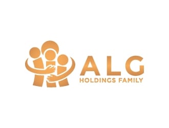 ALG Holdings Family  logo design by sakarep