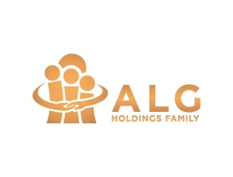 ALG Holdings Family  logo design by sakarep