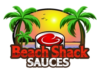 Beach Shack Sauces logo design by Suvendu