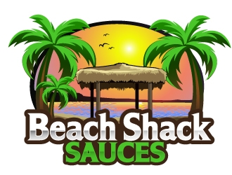 Beach Shack Sauces logo design by Suvendu