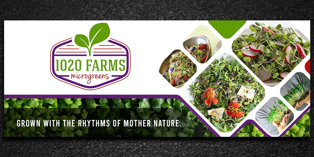 1020 farms logo design by Gelotine