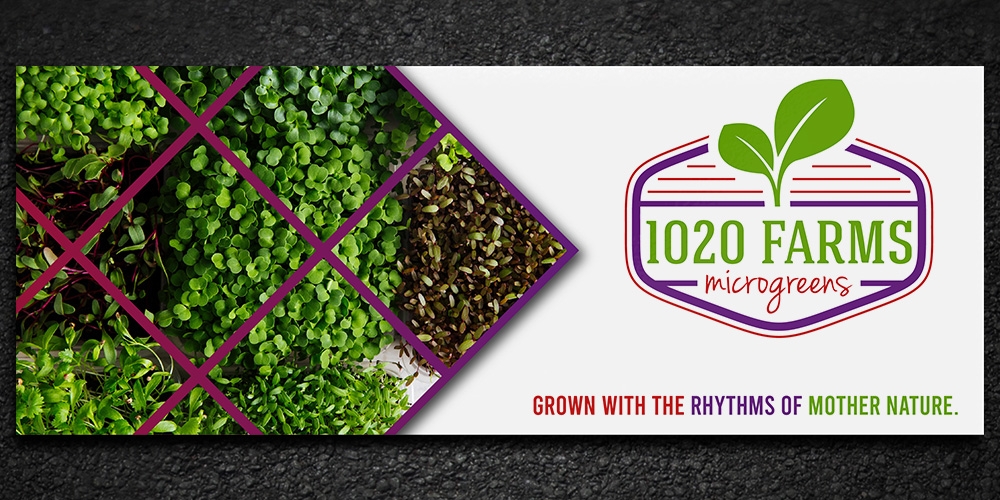 1020 farms logo design by Gelotine