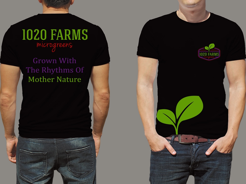 1020 farms logo design by Gelotine