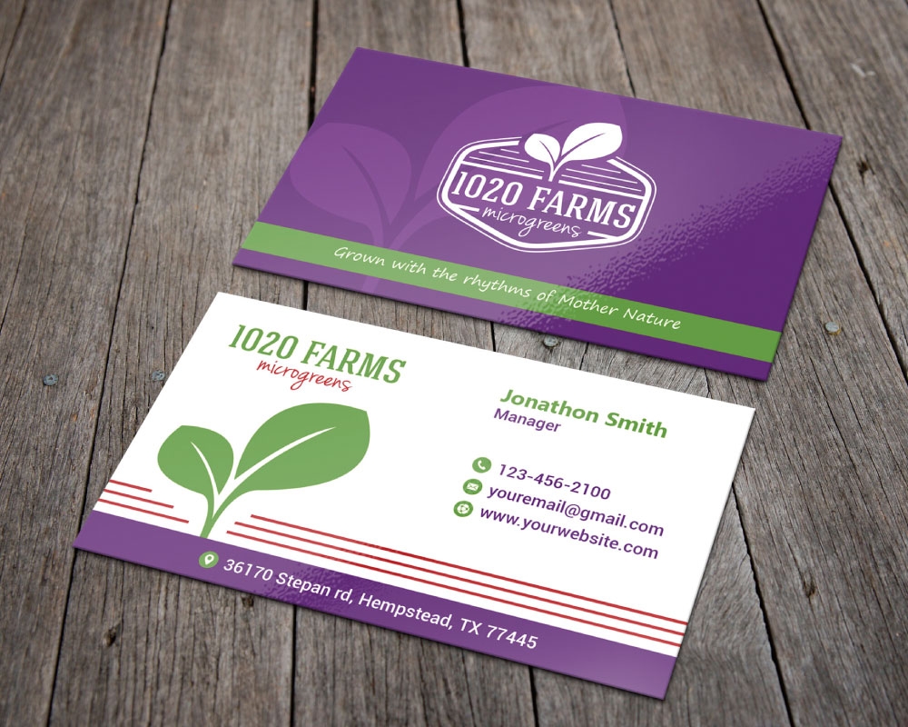 1020 farms logo design by Boomstudioz