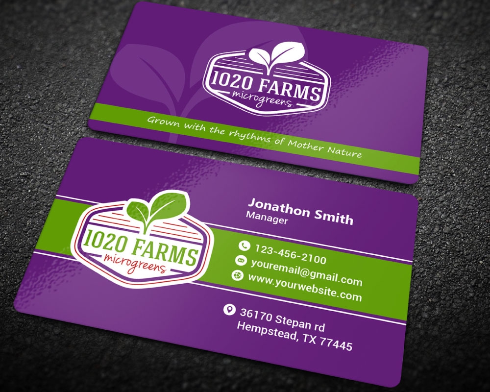 1020 farms logo design by Boomstudioz