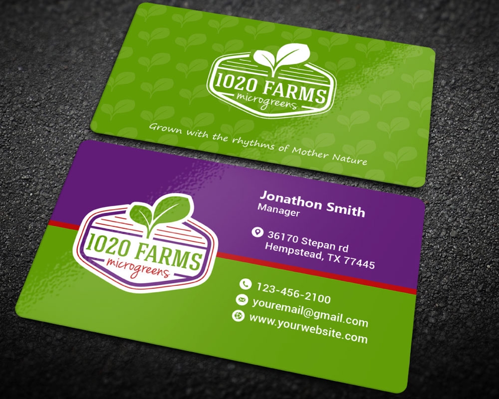 1020 farms logo design by Boomstudioz