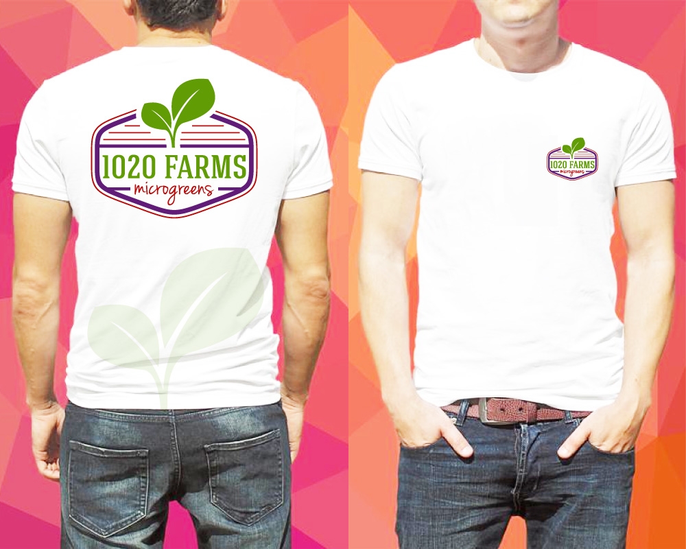 1020 farms logo design by Boomstudioz