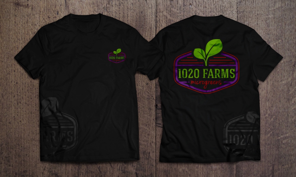 1020 farms logo design by Boomstudioz