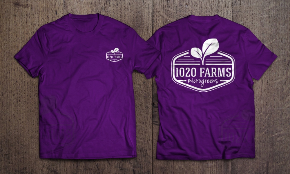 1020 farms logo design by Boomstudioz