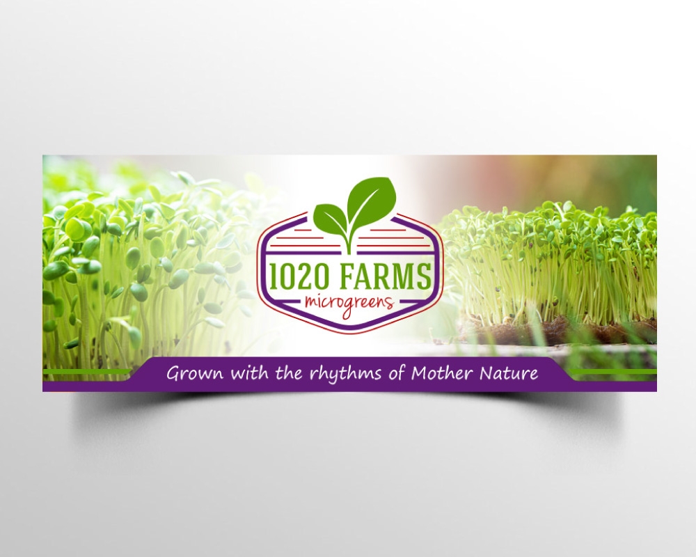 1020 farms logo design by Boomstudioz