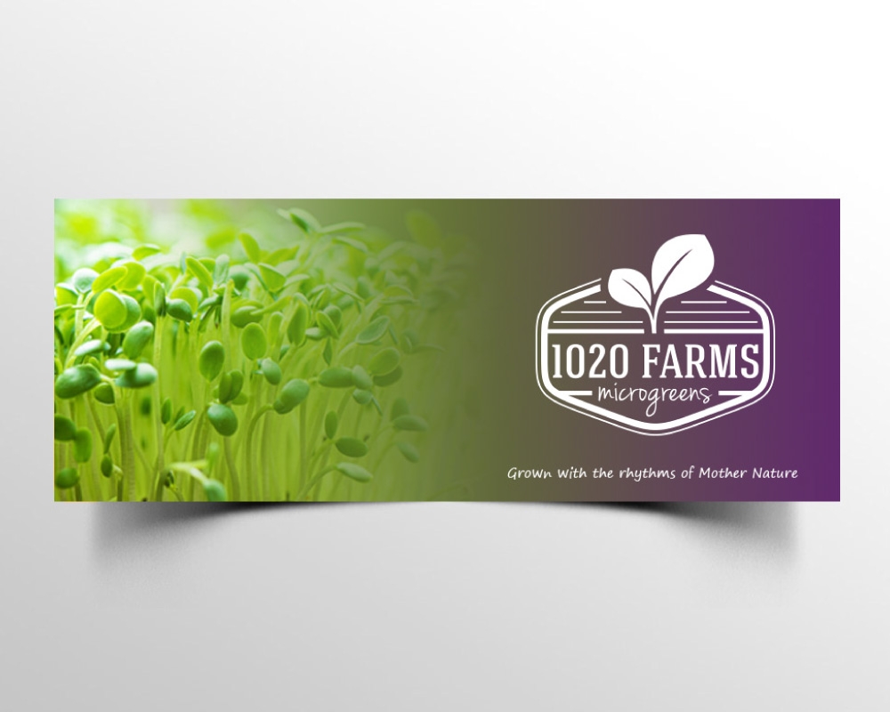 1020 farms logo design by Boomstudioz