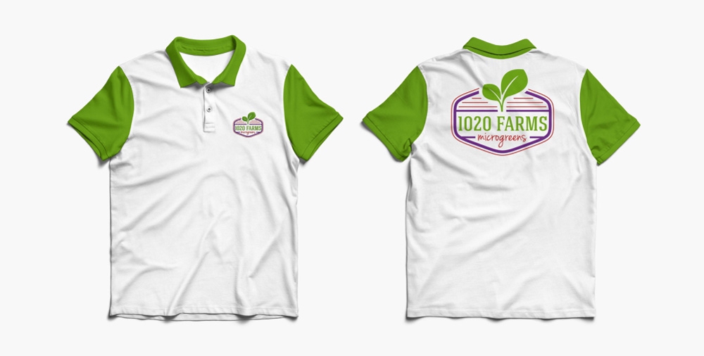 1020 farms logo design by mletus