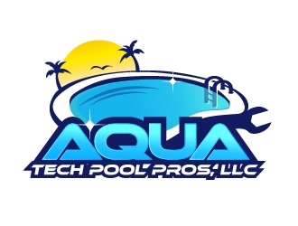 Aqua Tech Pool Pros, LLC logo design by art-design