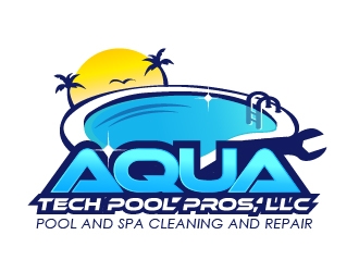 Aqua Tech Pool Pros, LLC logo design by art-design