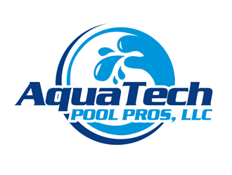 Aqua Tech Pool Pros, LLC logo design by kunejo