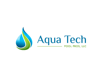 Aqua Tech Pool Pros, LLC logo design by pencilhand