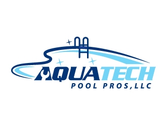 Aqua Tech Pool Pros, LLC logo design by MUSANG