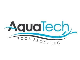 Aqua Tech Pool Pros, LLC logo design by REDCROW