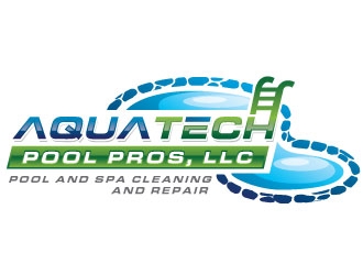 Aqua Tech Pool Pros, LLC logo design by REDCROW