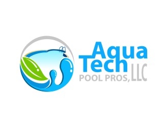 Aqua Tech Pool Pros, LLC logo design by maspion