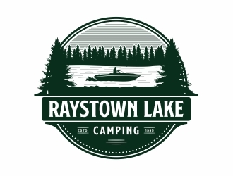 Raystown Lake Camping logo design by Mardhi