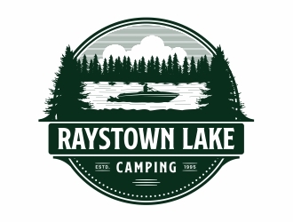 Raystown Lake Camping logo design by Mardhi