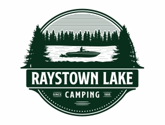 Raystown Lake Camping logo design by Mardhi