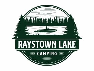 Raystown Lake Camping logo design by Mardhi