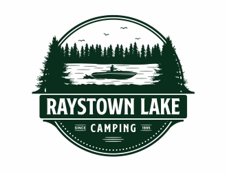 Raystown Lake Camping logo design by Mardhi