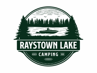 Raystown Lake Camping logo design by Mardhi