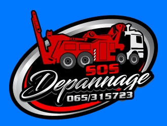 SOS DEPANNAGE logo design by uttam