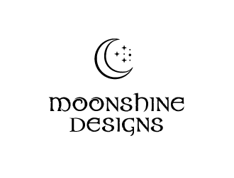 Moonshine Designs logo design by emberdezign