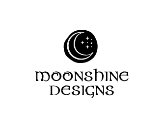 Moonshine Designs logo design by emberdezign