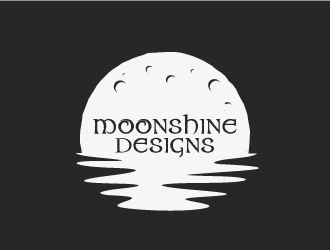 Moonshine Designs logo design by emberdezign