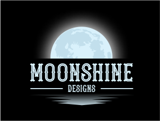 Moonshine Designs logo design by Girly