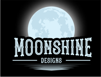 Moonshine Designs logo design by Girly