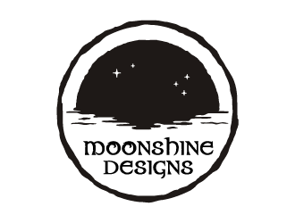 Moonshine Designs logo design by emberdezign