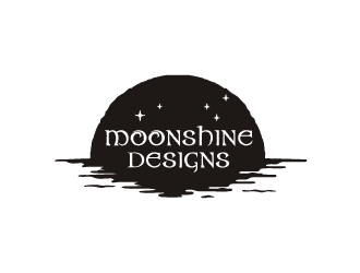 Moonshine Designs logo design by emberdezign